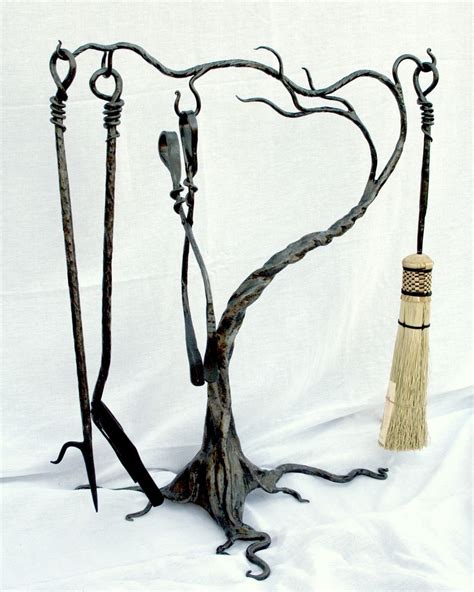 Handmade Fireplace Tool Sets by Earth Eagle Forge LLC | CustomMade.com