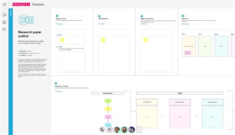 Research paper outline template | Mural