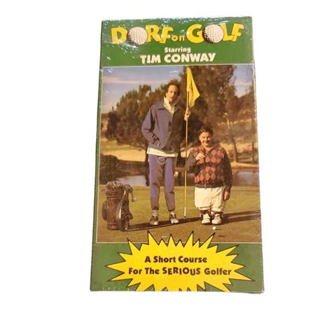 Media | Dorf On Golf Vhs Tape Tim Conway Comedy Short Course Golfers ...