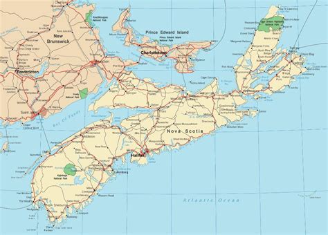 Map of Canada's Maritime Provinces | Where We Be