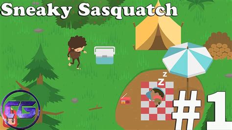 Sneaky Sasquatch Gameplay walkthrough Part 1 Apple arcade 4+ - YouTube