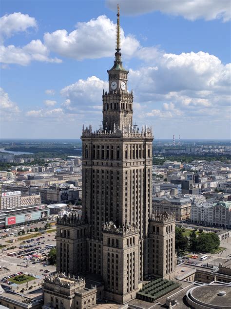 The Palace of Culture and Science, Warsaw, Poland : r/ArchitecturalRevival