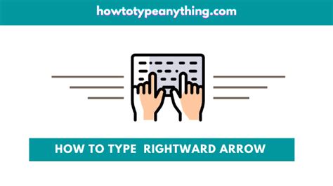 [→] How to Type Right Arrow Symbol (Text) On Keyboard - How to Type ...