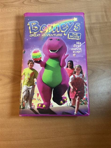 Barneys Great Adventure the Movie VHS Tape 1998 Purple - Etsy