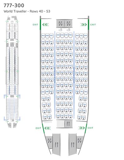 Seating Chart For Boeing 777 300er - Infoupdate.org