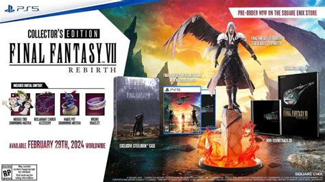 Final Fantasy 7 Rebirth Collector's Edition: pre-order, price and ...