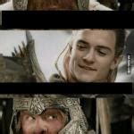 Gimli and Legolas blank Meme Generator - Imgflip