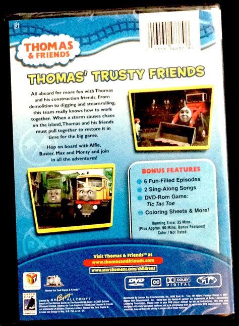 Thomas the Tank Engine Thomas’ Trusty Friends DVD | PurpleToyShop.com