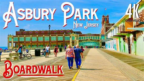 Asbury Park New Jersey Boardwalk - YouTube