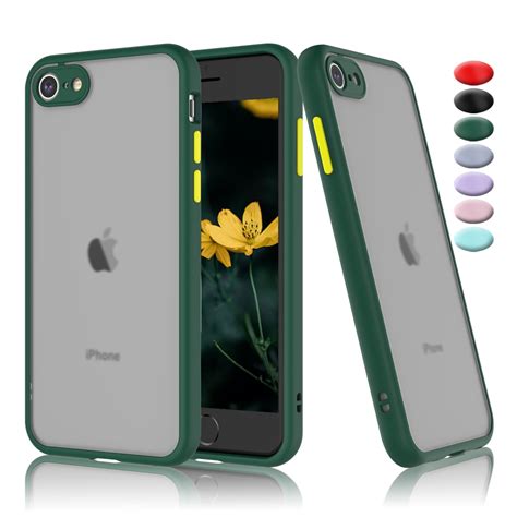 iPhone SE 2 2020 Case, Hard Case for iPhone 7 / 8 4.7" Shock Absorbing ...