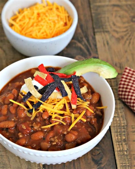 EASY Homemade Red Chili - Life, Love, and Good Food