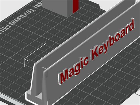 Magic Keyboard stand remix Remixed by kim_Schneider - MakerWorld