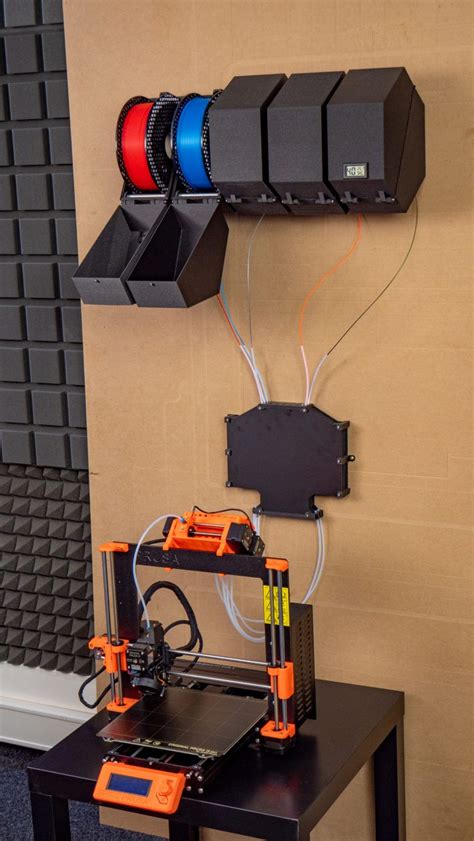 Filament dryboxes and alternative spool holders - not only for MMU2S ...