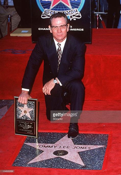 Tommy Lee Jones during Tommy Lee Jones Honored with a Star on the ...