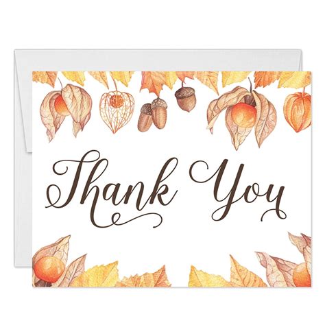 Thanksgiving Thank You Cards - Thanksgiving Greeting Cards Target ...