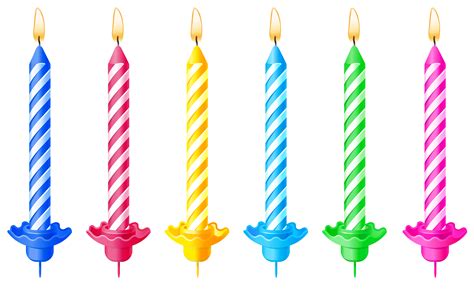 Birthday cake Candle Clip art - Birthday Candles PNG Clipart Picture ...