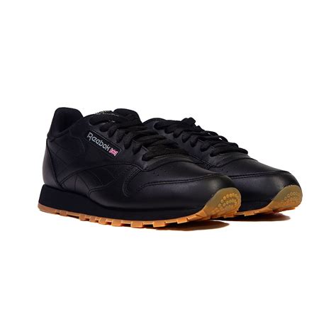 Reebok Classic Leather (Black/Gum) Men's Shoes 49798 | eBay