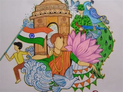 15 Easy Republic Day Drawing Ideas 2025 - Paisa Wapas