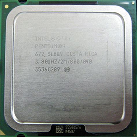 Intel Pentium 4 HT 672 | TechPowerUp CPU Database