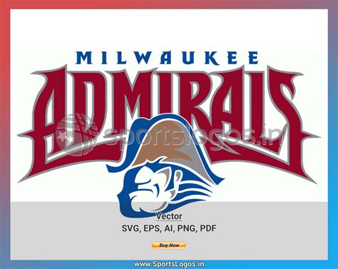 Milwaukee Admirals - 2001/02-2005/06, American Hockey League, Hockey ...