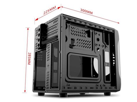 Mini PC case, small size M-ATX, mini-ITX case, PC gaming case ...