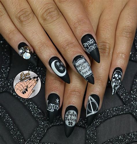 58 Harry Potter Nail Art Ideas That Are Pure Magic | Bored Panda