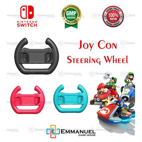 Nintendo Switch /OLED Dobe Joycon / Joy-con / Joy Con / Steering Wheel ...