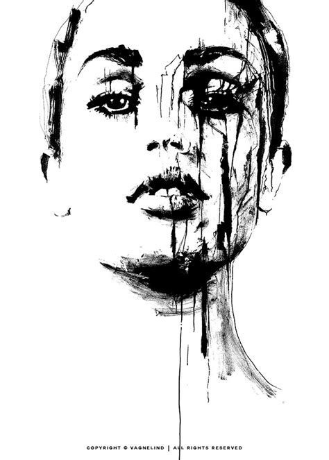 INK ART – TRUTH – ART PRINTS – BY VAGNELIND | VAGNELIND.SE - ART