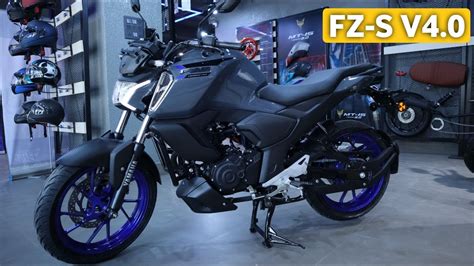 All new Yamaha fzs fi v4.0 Dlx Color Metallic Grey 2023 Model - YouTube