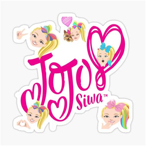 Jojo Siwa Stickers | Redbubble