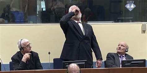 Slobodan Praljak Bosnian War General Drank Poison in War-Crimes Trial ...