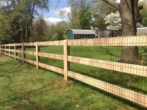 Paddock / horse board / pasture Fence Designs Fence Posts are made of ...