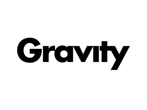 Gravity Logo by Rachid Coutney on Dribbble