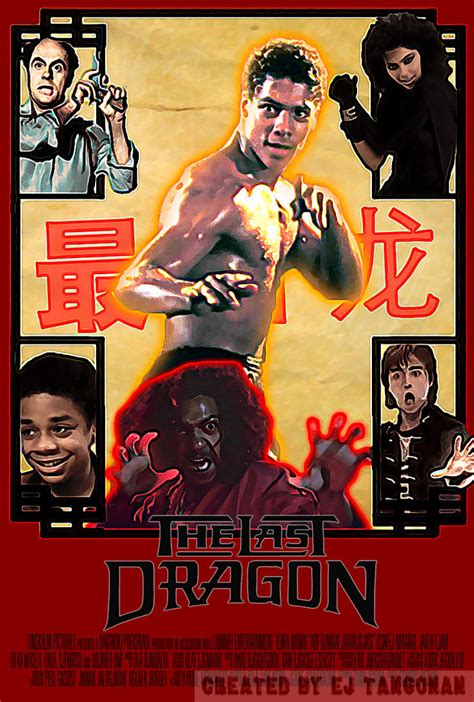 The Last Dragon poster by EJTangonan on DeviantArt