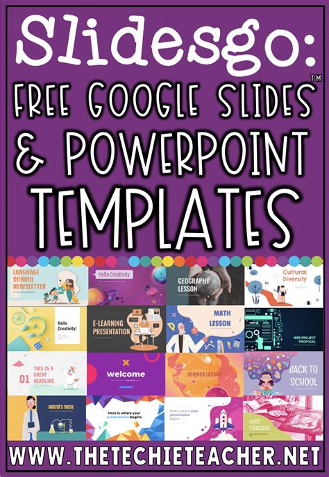 How to Use Slidesgo Templates for Daily Organization | The Techie Teacher®