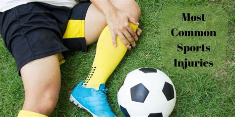 What are the Most Common Sports Injuries? - RxDx Healthcare