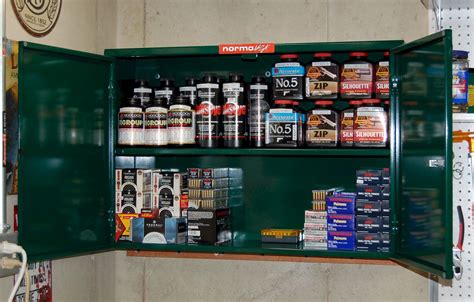 Reloading Room. Cool new locking metal cabinet for powder and ...