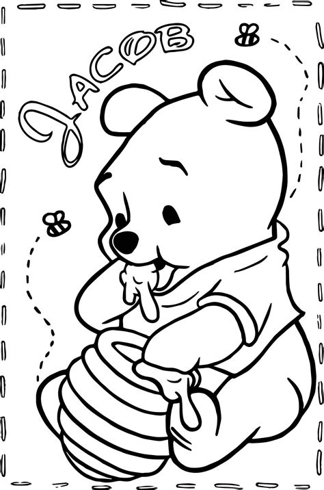 Baby Winnie The Pooh Coloring Page | Winnie the pooh coloring pages ...