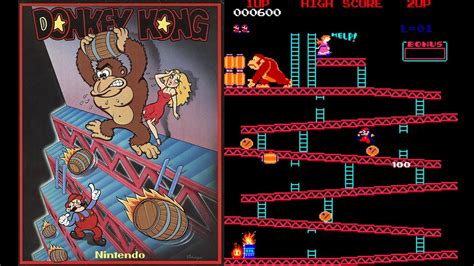 Donkey Kong 1981 Arcade Juego Completo | Sin Comentarios - YouTube