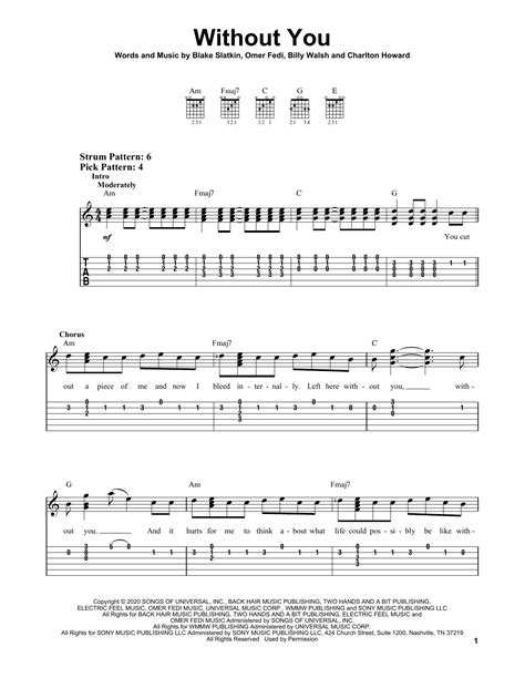 The Kid LAROI Without You Sheet Music Notes, Chords Download Printable ...