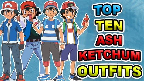 Ranking the Top 10 Ash Ketchum Outfits! - YouTube