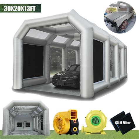 30x20x13FT Portable Spray Booth Inflatable Spray Paint Booth With ...