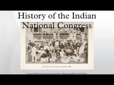 History of the Indian National Congress - YouTube