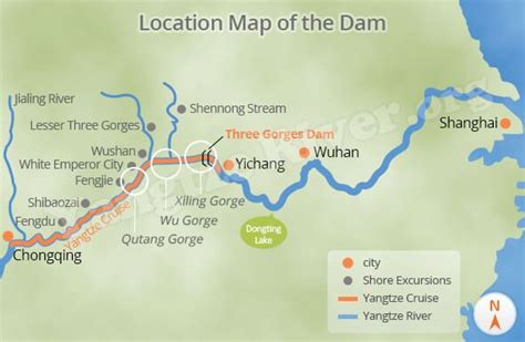 Three Gorges Dam Map – Map Of The Usa With State Names