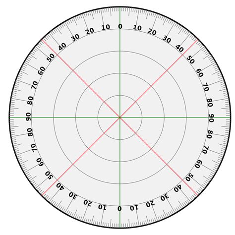 Transparent 360 Degree Protractor by TheAngeldove on DeviantArt