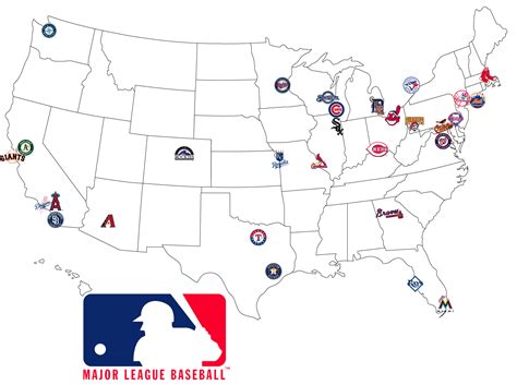 Mlb Teams Map