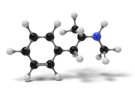 3D Methamphetamine Molecule C10h15n Modeled Model - TurboSquid 1544985