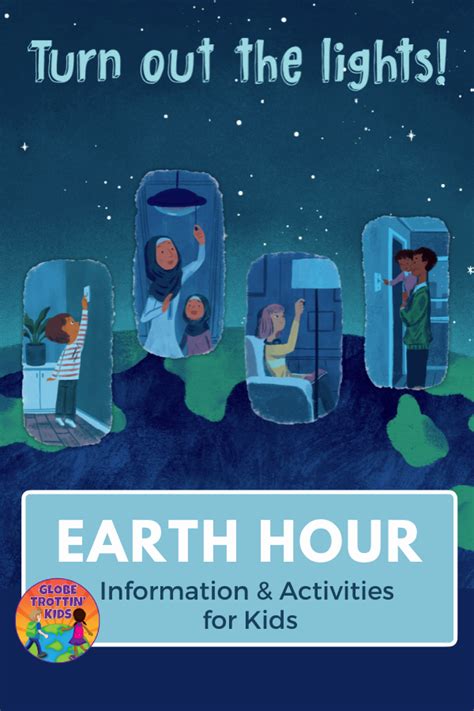 Earth hour information activities for kids – Artofit