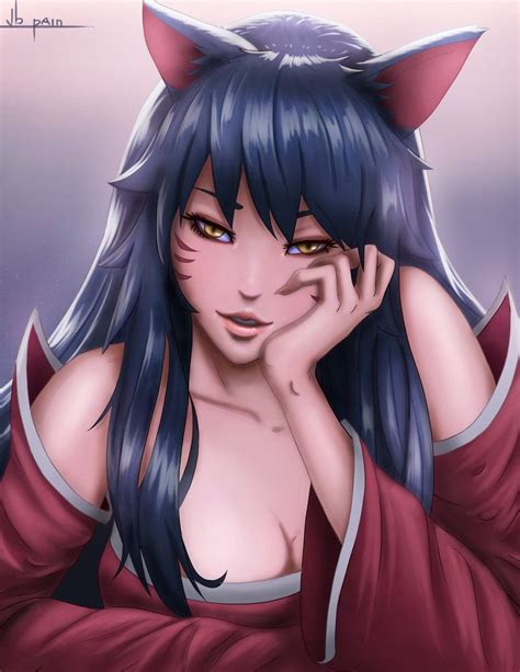 Ahri fan art by jbpain24 on DeviantArt | League of legends, League of ...