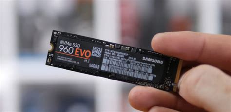 M.2 SSD comparison: Difference Samsung 960 / 860 Pro and EVO